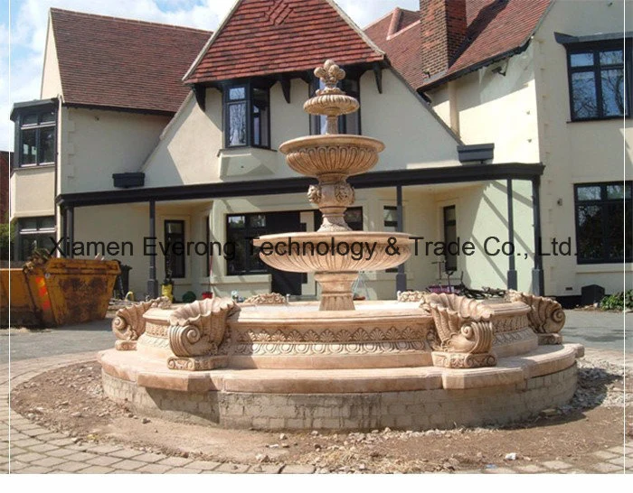 Stone Granite Water Feature& Marble Water Fountain for Garden Decoration